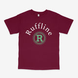 Rosy Merlot Ruffline T-Shirt