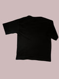 Lazy Men Black Baggy T-shirt