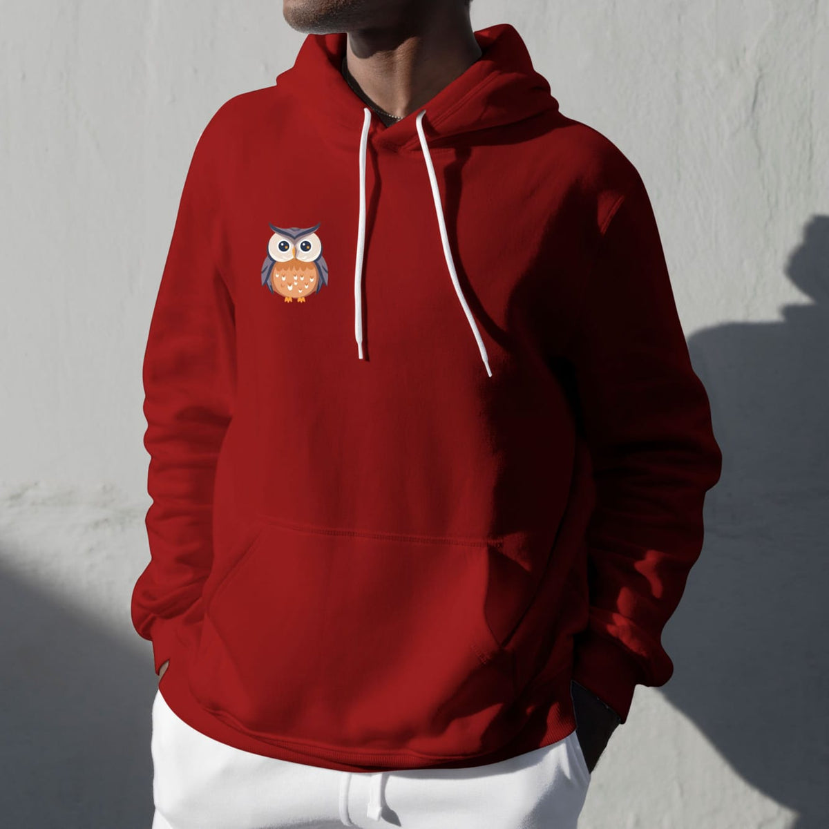Red Ruffline Hoodie